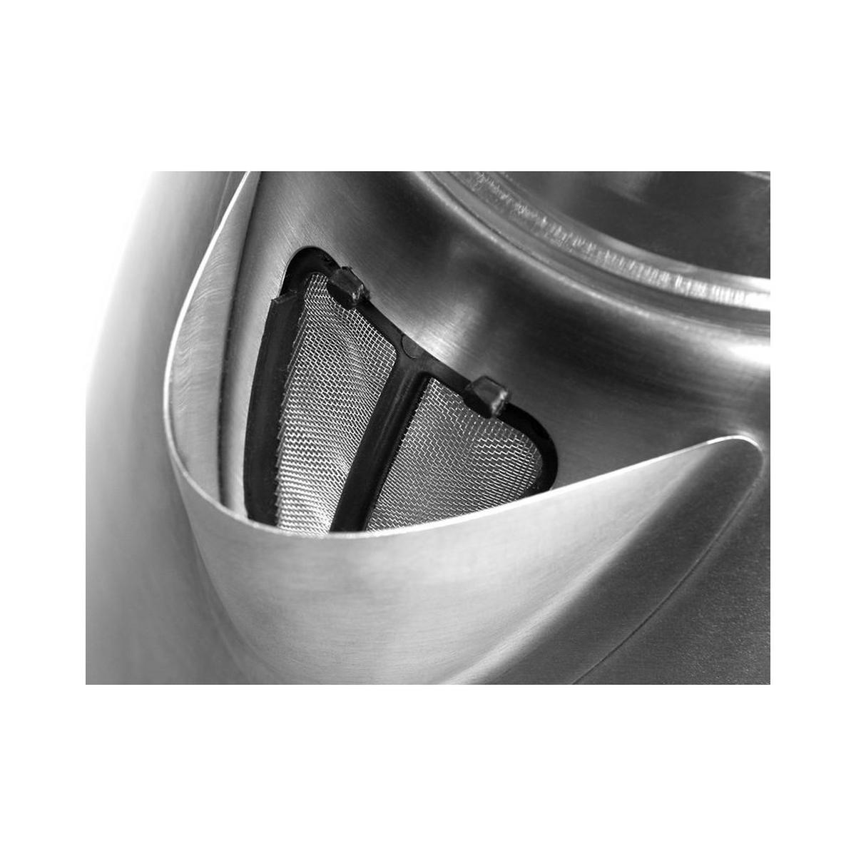 WASSERKOCHER ELEKTRISCH Silber 24/21.5/17.5 cm CEG003 - Silberfarben, Metall (21.5/17.5/24cm) - Lafe