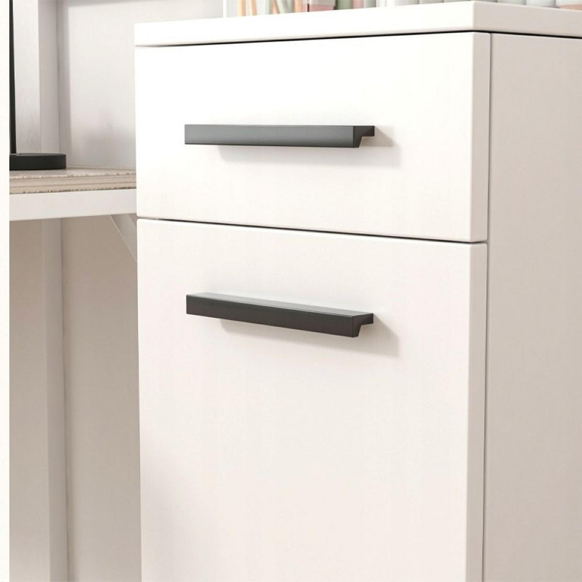 BÜCHERREGAL, weiß 30/30/85 cm - Weiß, Holzwerkstoff (30/85/30cm)