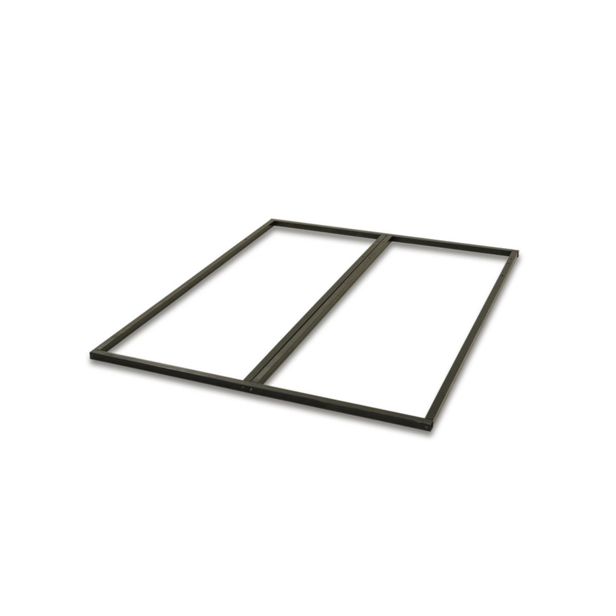 MATRATZENRAHMEN EkoFlex 160x200 – 22 Buche-Latten, 3 Zonen, Metallrahmen - Braun, Holz (160/200cm) - Letti Moderni