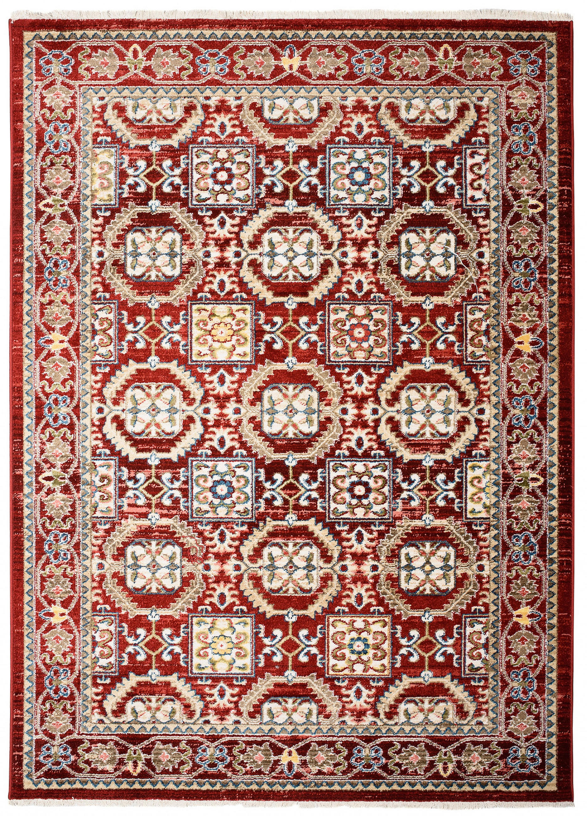 TEPPICH RIVIOLI Rot 160/225 cm - Rot, Textil (160/225cm) - Tapiso