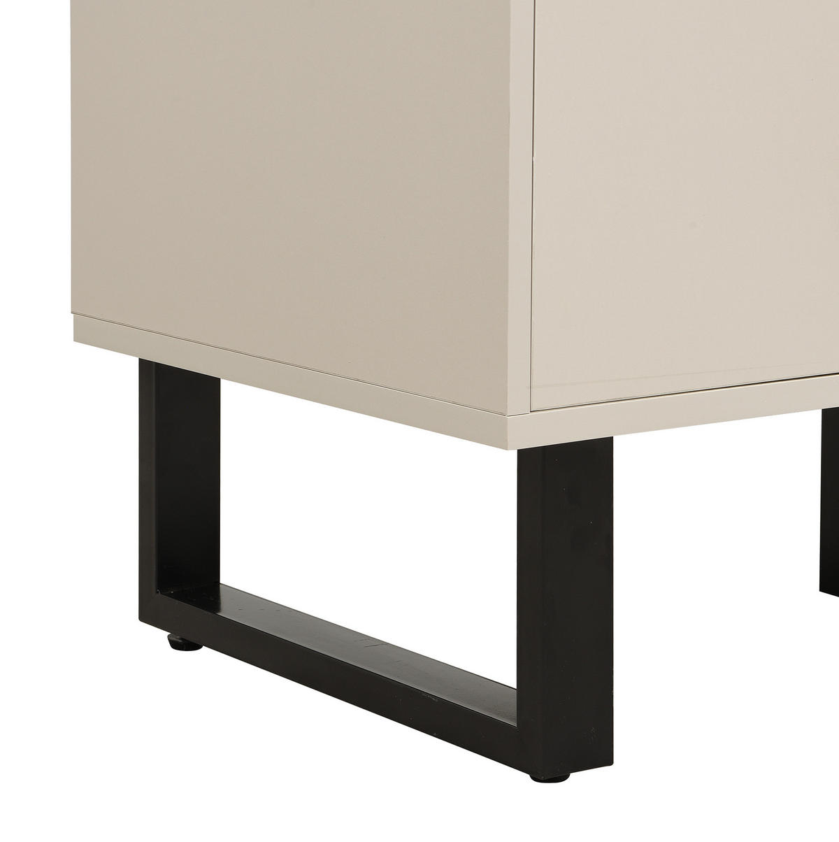 SCHUHSCHRANK aus MDF 110x186x38cm in Beige mit Soft-Close - Beige, Holzwerkstoff (110/186/38cm) - Modfu