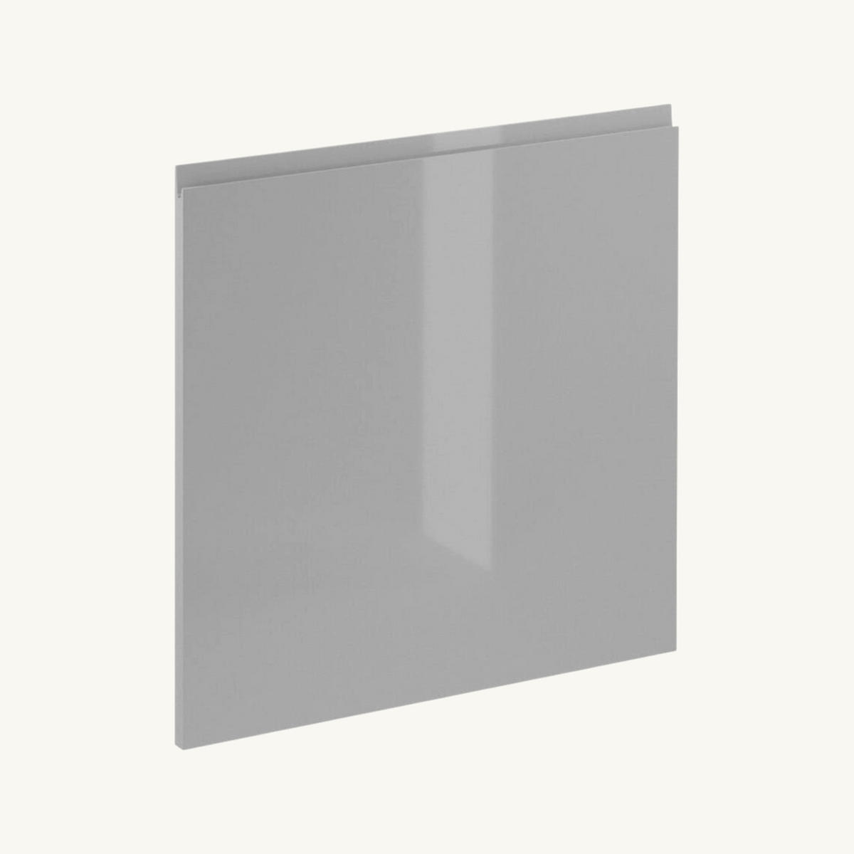 KÜCHENZEILE 240 cm Glanzia – KU-S04 – Grau – Hochglanz - Grau, Holzwerkstoff (240/212/58cm) - hi-markt