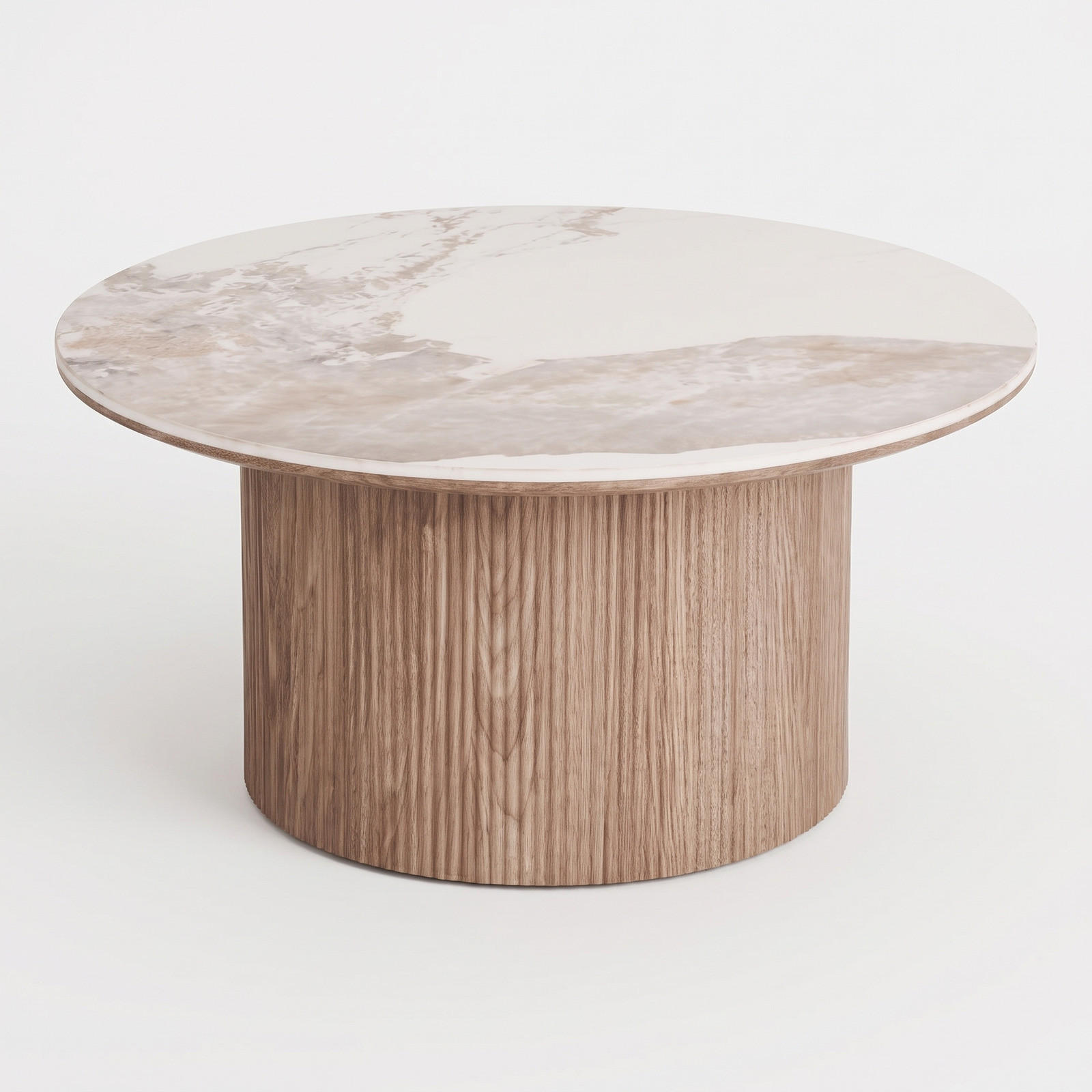 SOFFBORD Minamata 80 x 80 x 40 cm – vit - Vit, Träbaserade material (80/80/40cm) - ebuy24