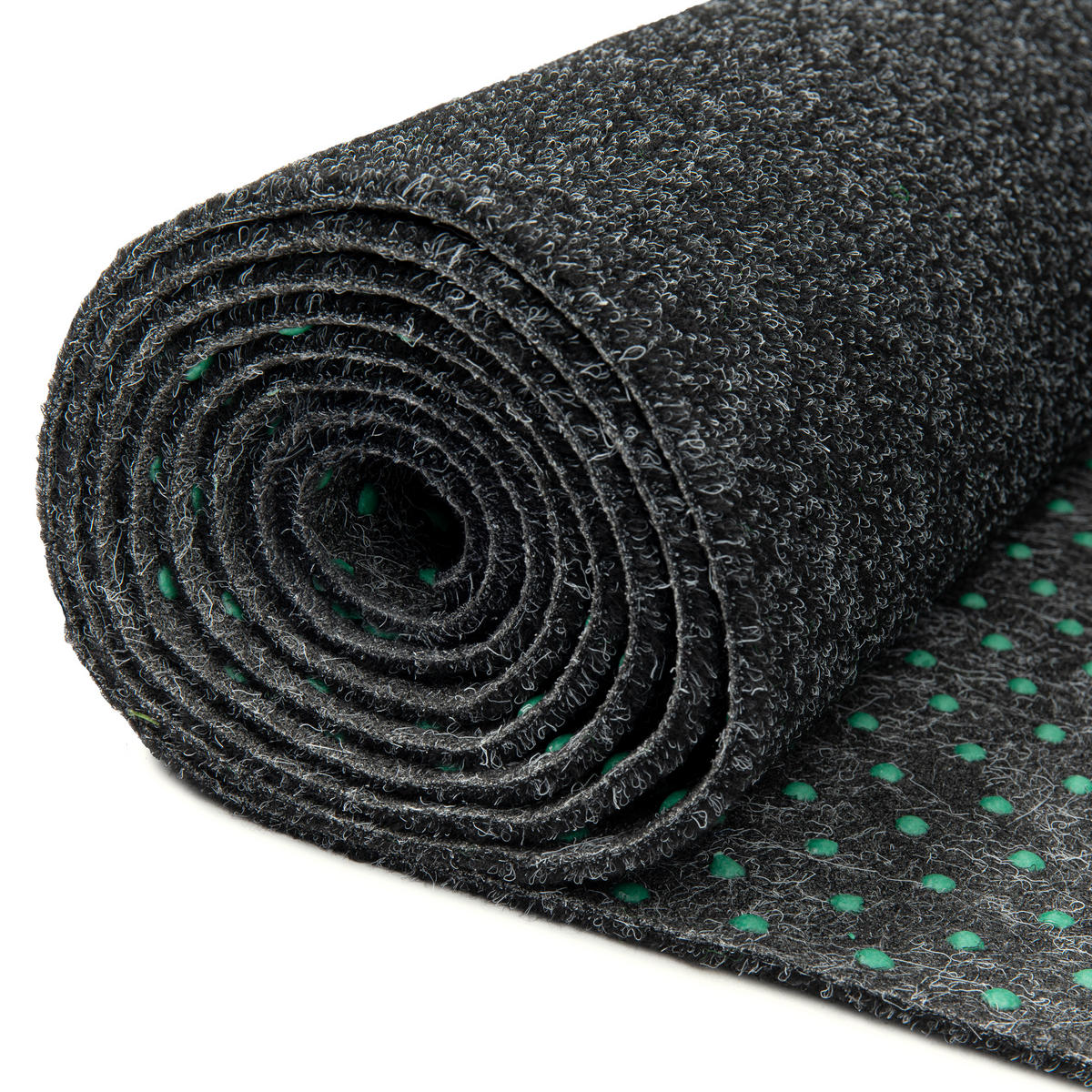 KUNSTRASEN Magic Forest 6,5 mm – Rasenteppich für Balkon, Terrasse & Garten, wetterfest 200/550 cm - Anthrazit, Textil (200/550cm) - Tapiso