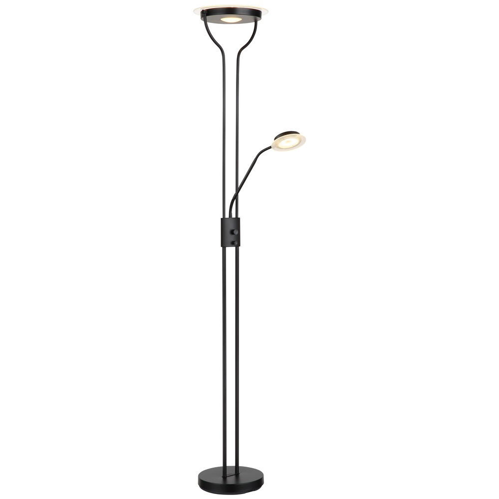 Globo Lighting Stehleuchte Schwarz 25.5x180x28 cm