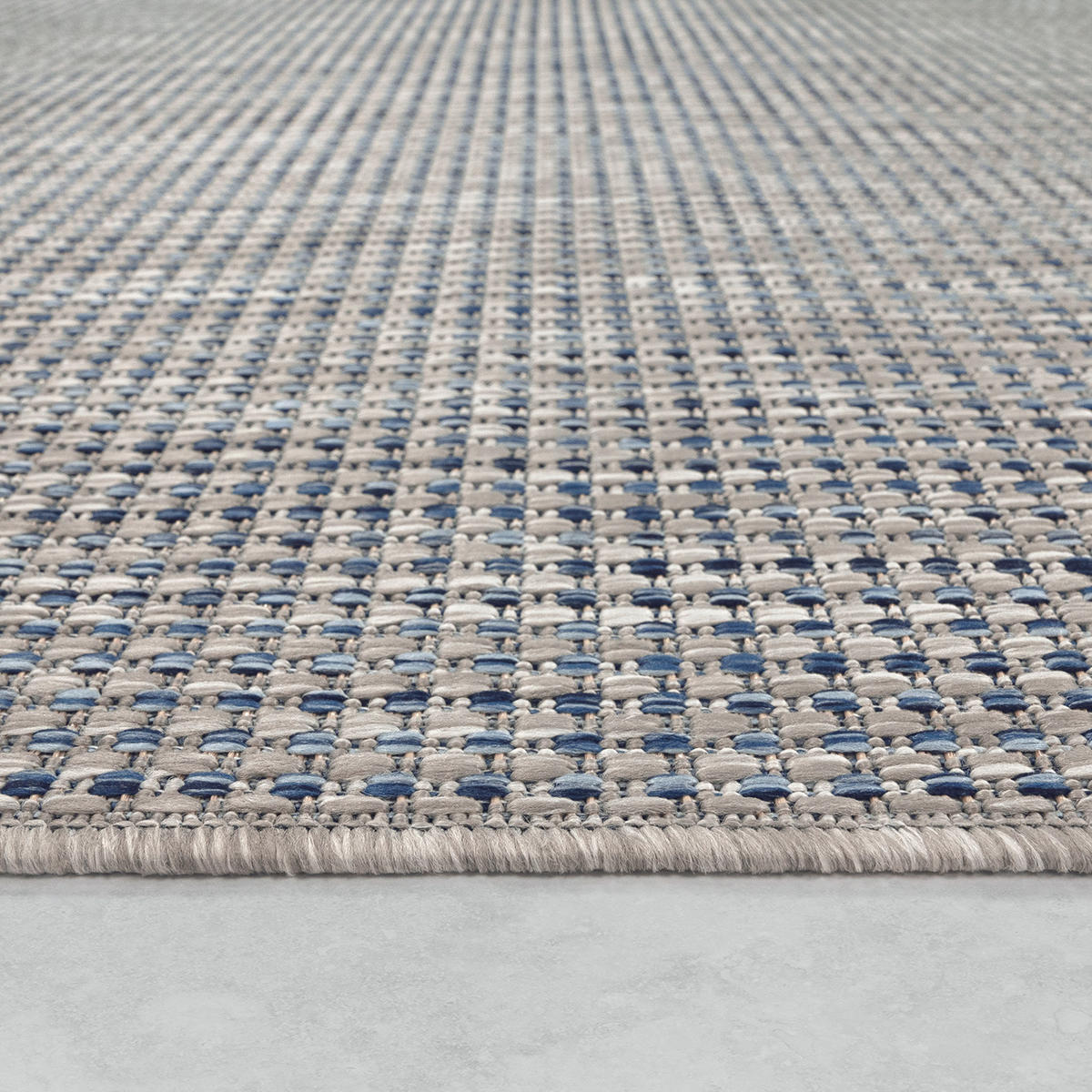 OUTDOORTEPPICH 80/250 cm Napoli 777 - Blau, Textil (80/250cm) - Paco Home