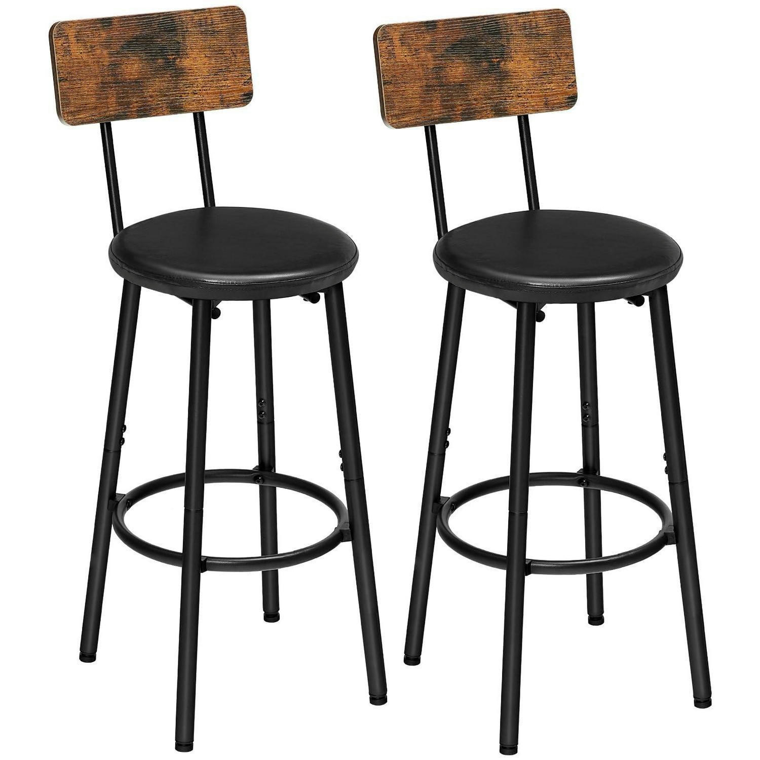 XXXLutz Barhocker Schwarz 32.5x91x32.5 cm