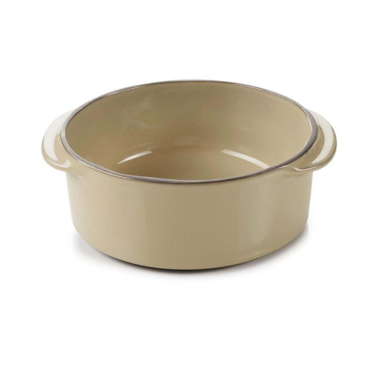 KASSEROLLE OHNE DECKEL CARACTERE 25 cl Muskatnuss - Multicolor, Keramik (14/12/5cm) - Revol Porcelaine France