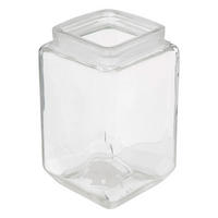 LEBENSMITTELBEHÄLTER aus Glas für lose Produkte 1,7 l 11/11/18 cm - Transparent, Glas (11/18/11cm) - 5five Simply Smart