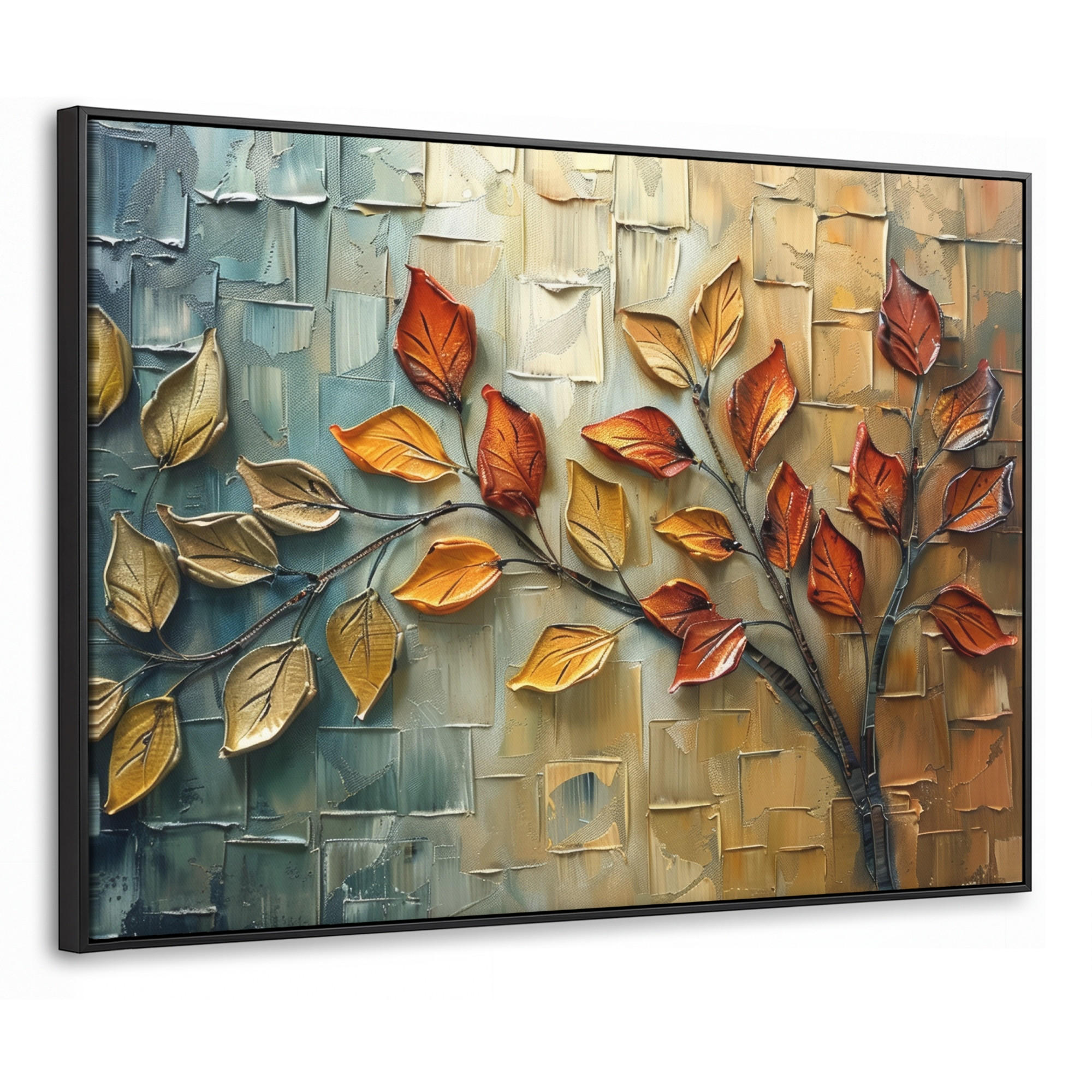 MuchoWow Leinwand Gold 70x50 cm