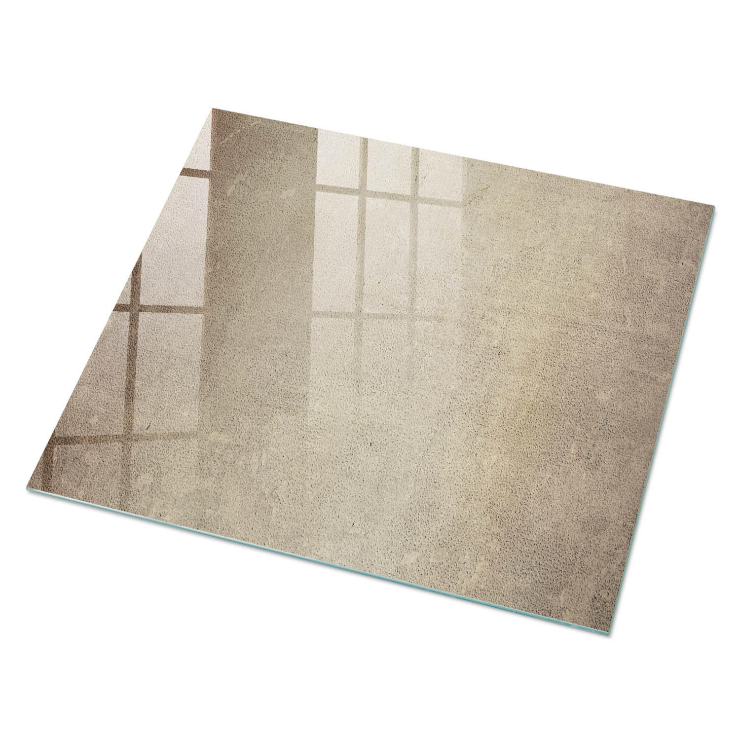 ArtPrintCave Glasplatte Grau 80x60x0.4 cm