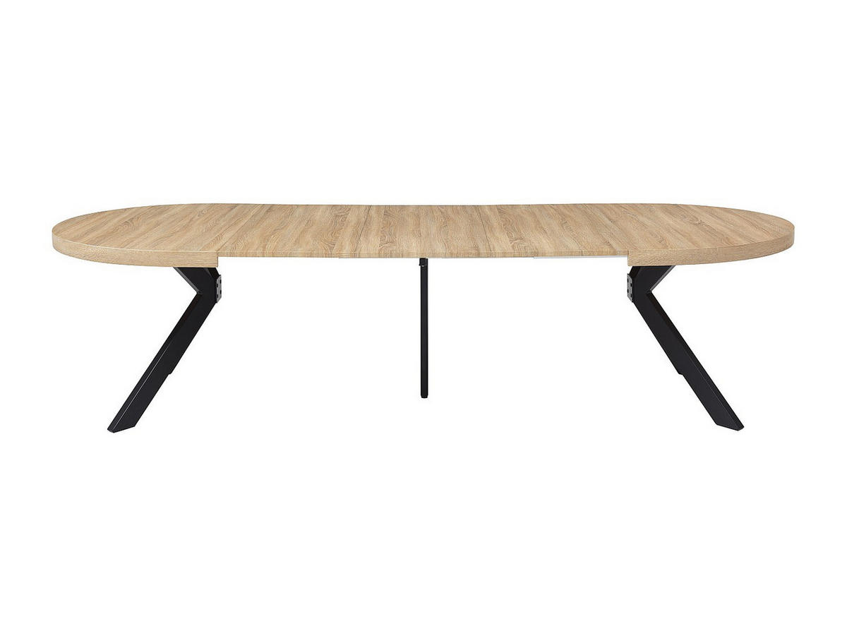 ESSTISCH - 6 Personen, 8 Personen, 10 Personen, 12 Personen - holz - naturfarben hell Komoni - Naturfarben, Holz/Metall (120/300/76cm) - Vente-Unique