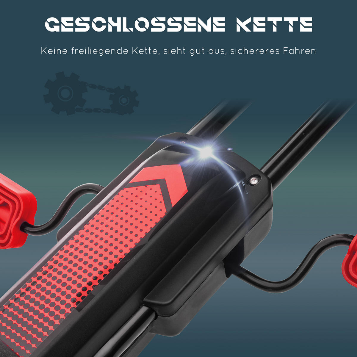 GOKART, Kinderfahrzeug mit verstellbarem Schalensitz, Tretauto, Rot+Schwarz - Rot, Metall (121/58/61cm) - HOMCOM