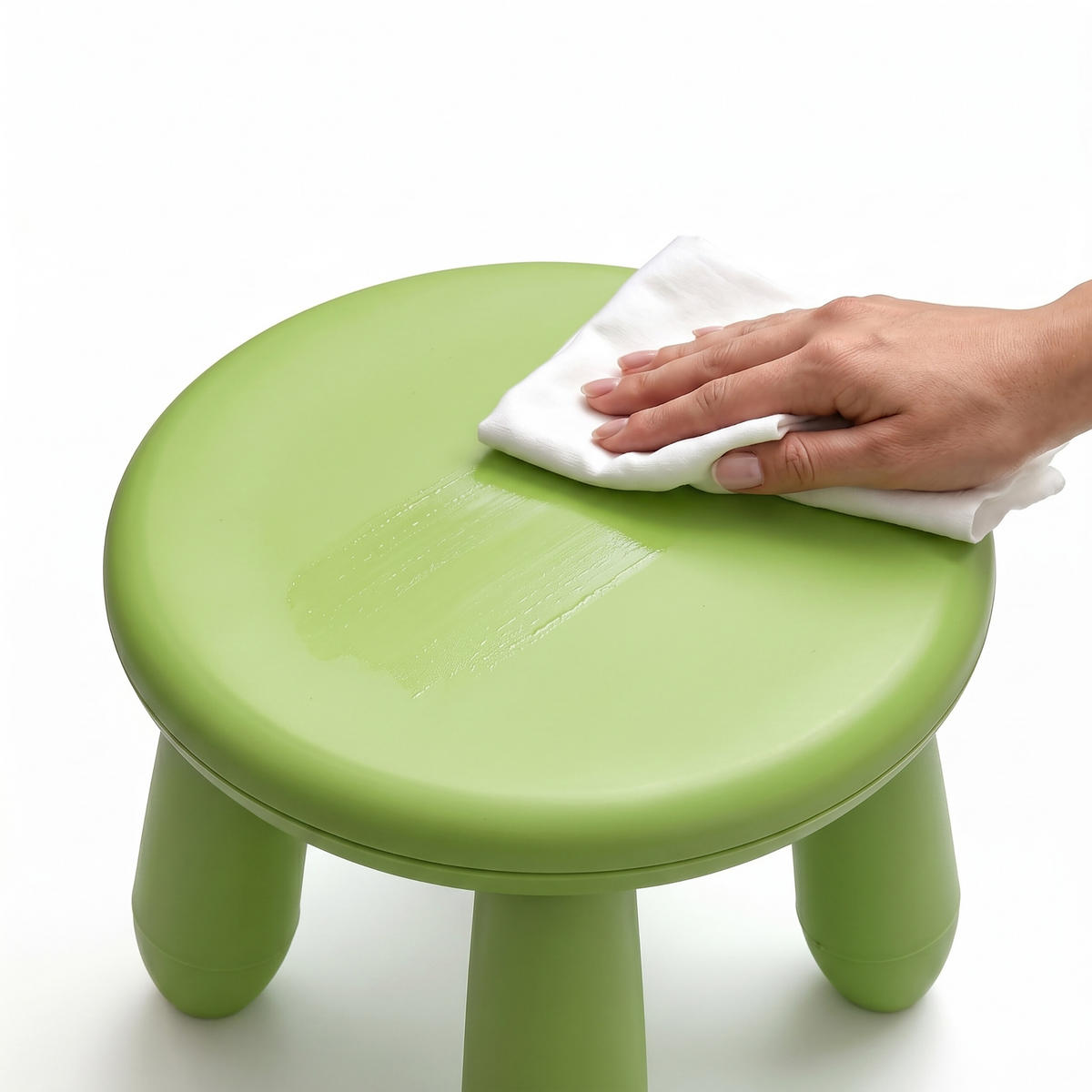 STOLIČKA Zelená plastová 26 cm - zelená barva, plast (28/26/28cm) - Relaxdays