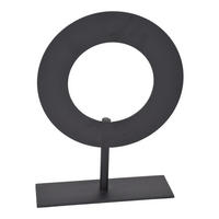 ORNAMENT Joris Schwarz - Schwarz, Metall (35/35/7cm) - LOFT42