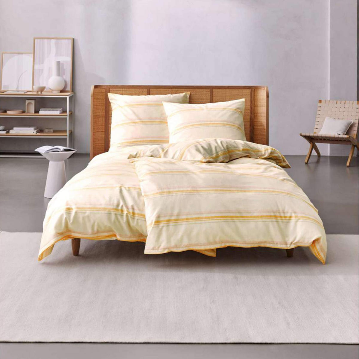 GANZJAHRESBETTWÄSCHE ADRIEN - Rosa, Textil (135/200cm) - Esprit