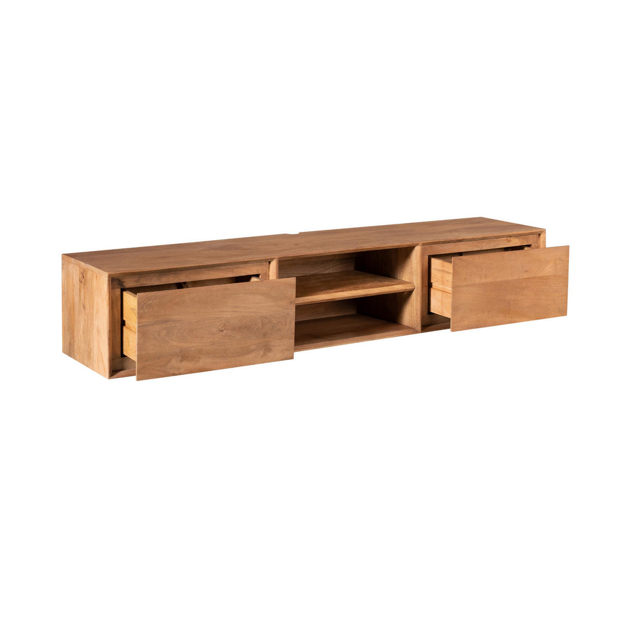 TV-MÖBEL Ambiance Braun 35/165/30 cm - Braun, Holz (165/30/35cm) - Starfurn
