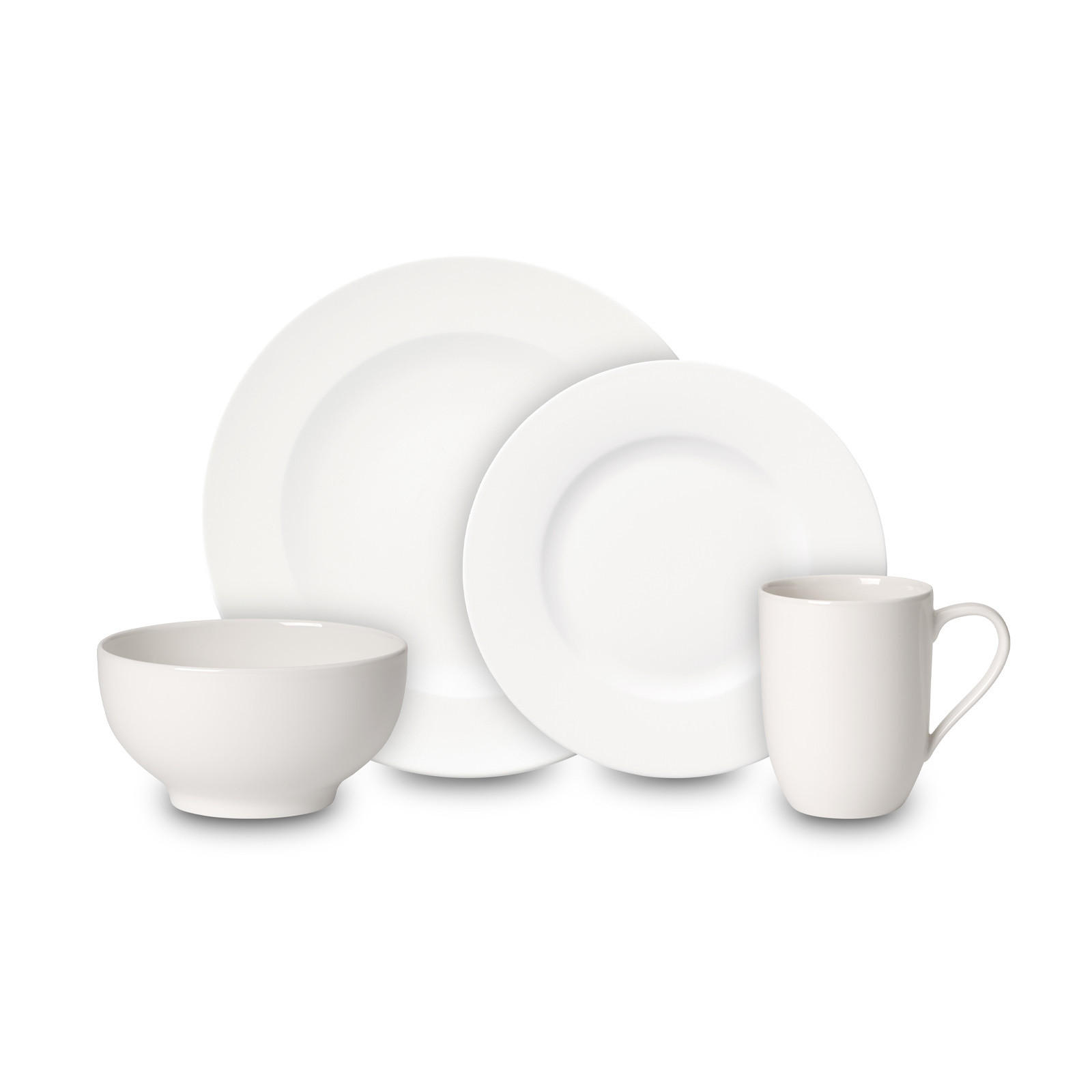 BASIC-SET For Me weiß 8er Set - Weiß, Keramik (1/1/1cm) - Villeroy & Boch