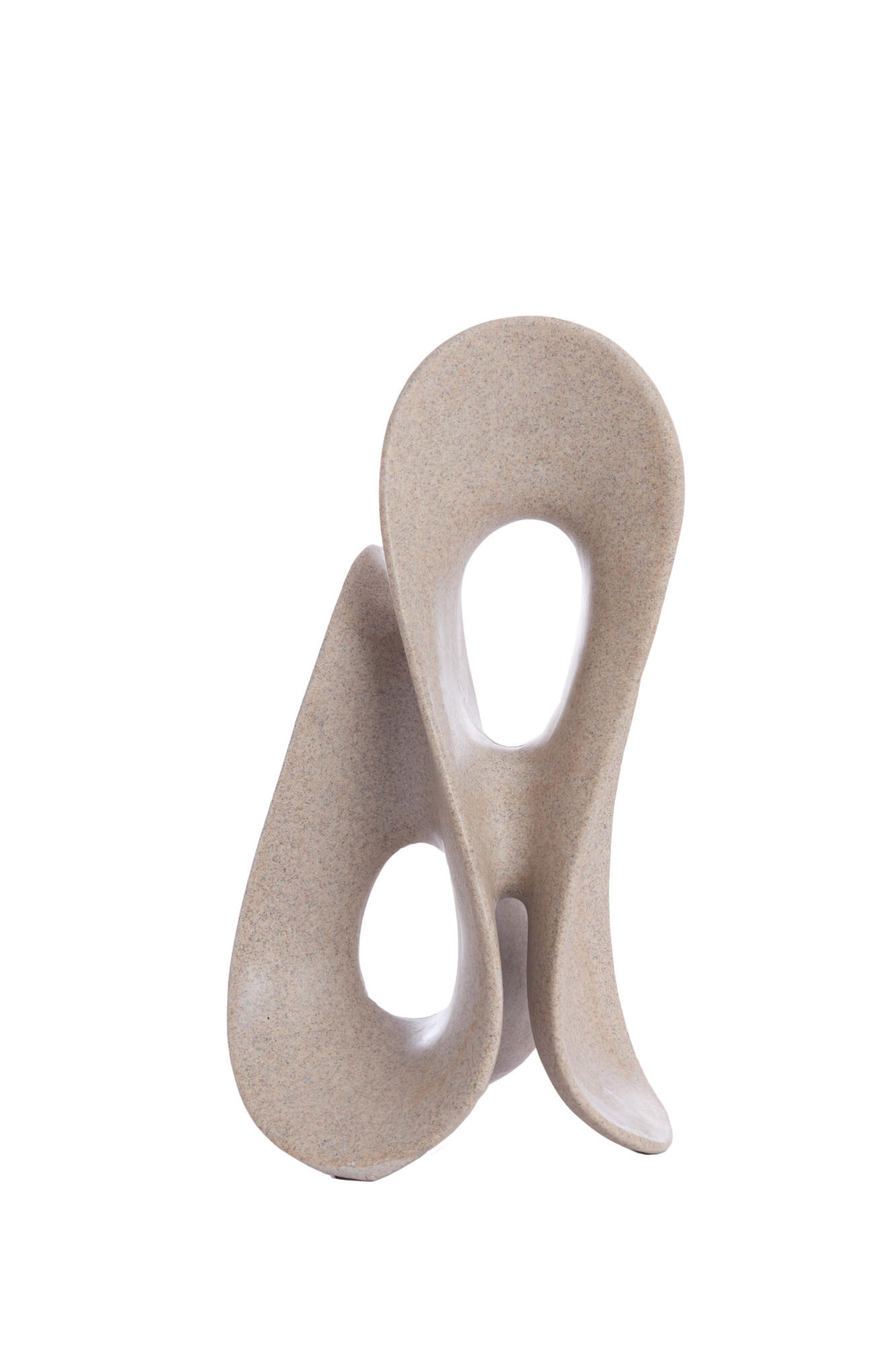 ORNAMENT Zazina Braun 20,5/19/39 cm - Braun, Kunststoff (19/39/20.5cm) - Light & Living