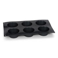 MUFFINFORM Schwarz 29/17/3.4 cm PAT19201 - Schwarz, Kunststoff (17/3.4/29cm) - Patisse 