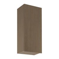 HÄNGESCHRANK G45 P/L – Sorento Dunkle Eiche – Dunkle Eiche - Dunkelbraun, Holzwerkstoff (45/100/32cm) - ROYAL24_MARKT