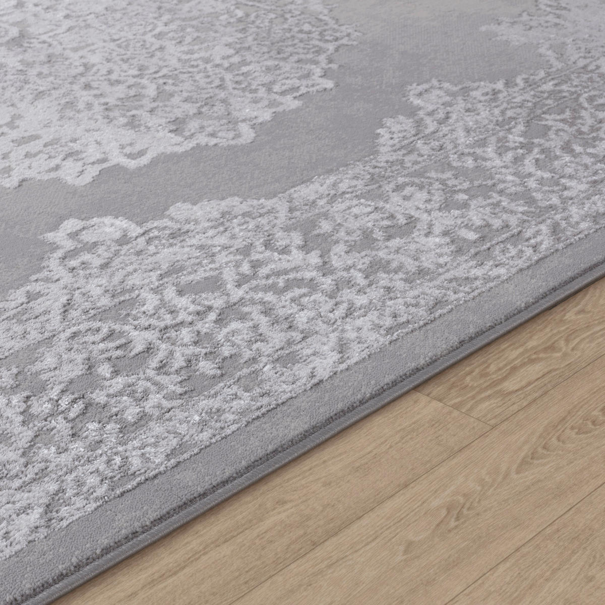 VINTAGE-TEPPICH 120x170 cm Weiß - Beige, Naturmaterialien/Textil (120/170cm) - LIVABLISS