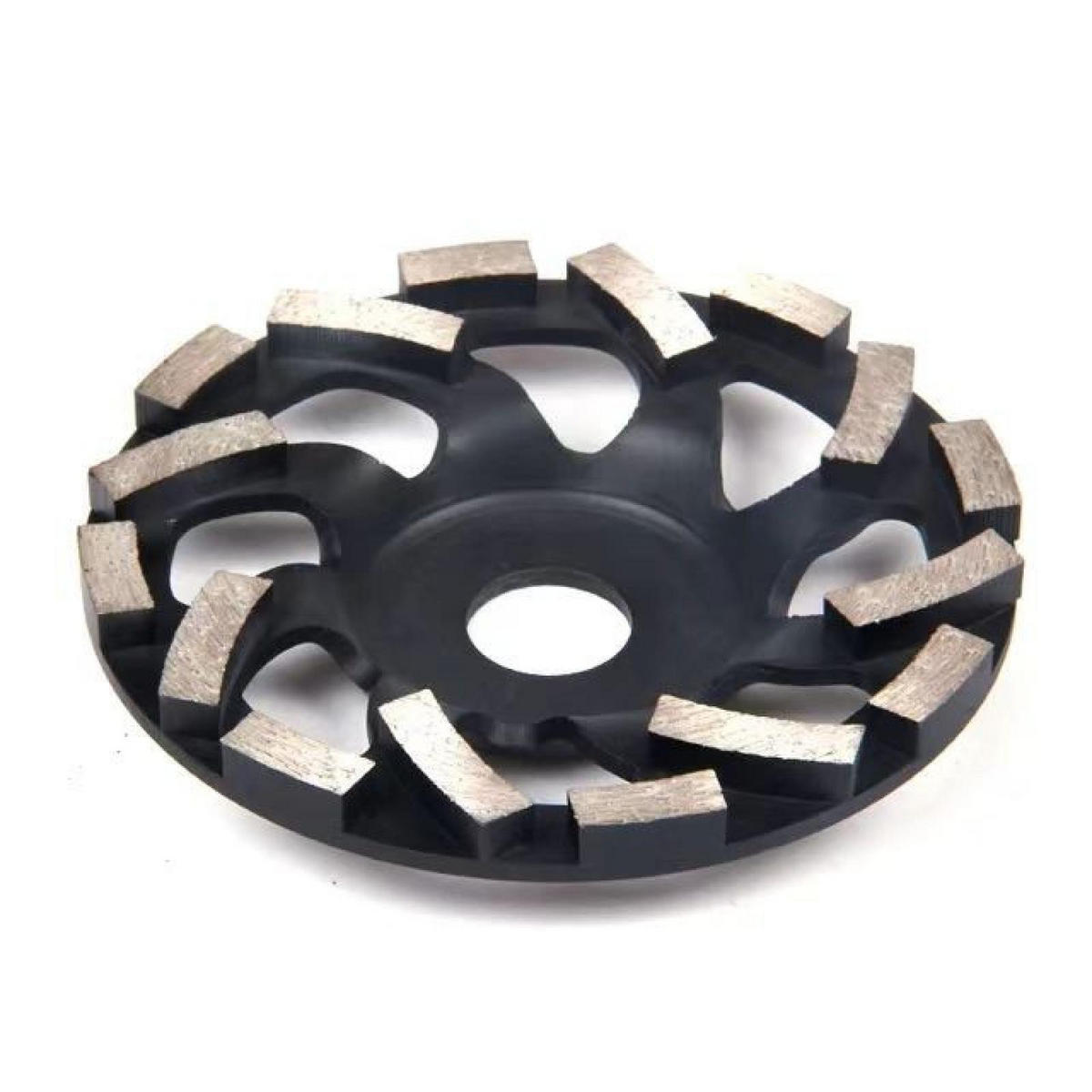 SCHLEIFSCHEIBE – 125 mm - Schwarz, Metall (12.5/12.5/1cm) - DCA