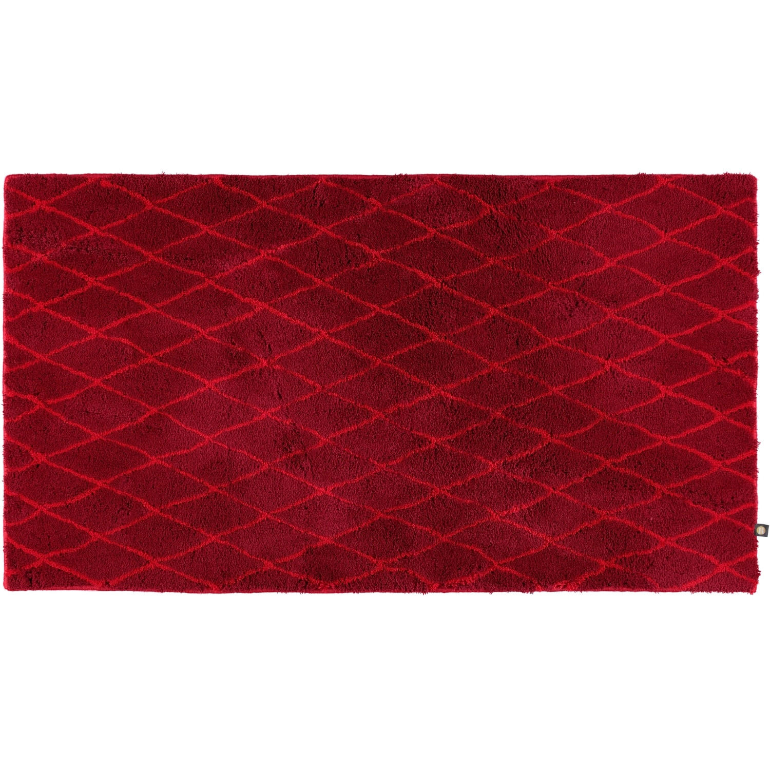 BADTEPPICHE RHOM CARDINAL-CARMIN - 1346 - Rot, Textil (60/90cm) - Rhomtuft