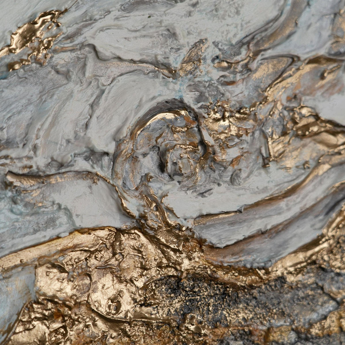 GEMÄLDE Sirius auf Keilrahmen 90 cm - Multicolor, Holz (90/90cm) - YS-art gallery