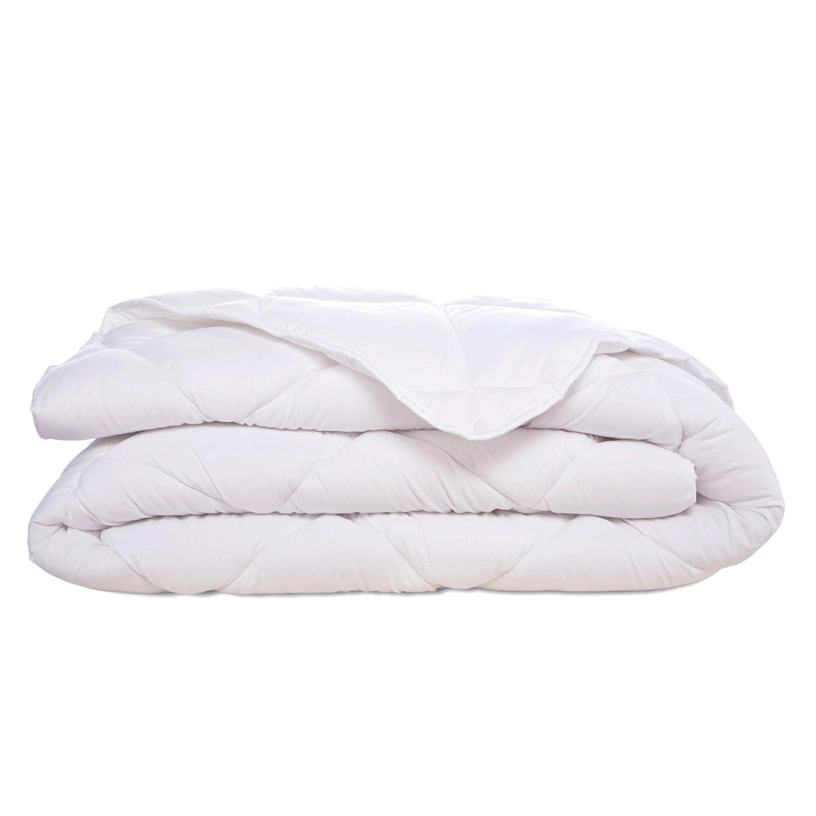 BETTDECKE Vierjahreszeiten nordic sack 120 + 250 gr basic 90x200 cm (bett 90) weiss - Weiß, Textil (90/200cm) - Happy Friday