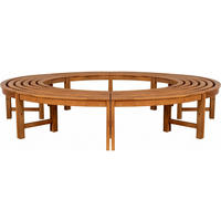 BAUMBANK Holz Braun - Braun, Holz (250/45/250cm) - CLP
