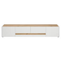 LOWBOARD Crisp-61 - Weiß, Holzwerkstoff (220/40/45cm) - Lomado