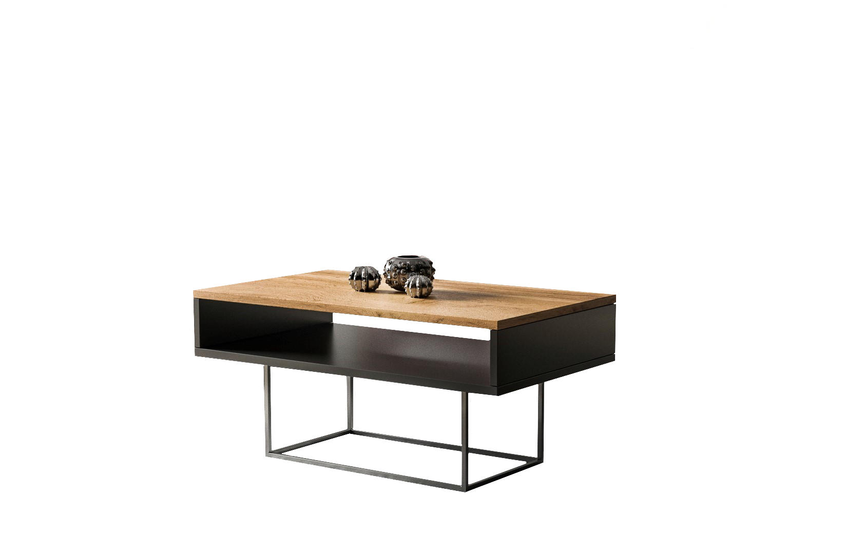 Endo-Moebel Couchtisch Eiche Wotan 60x53x100 cm