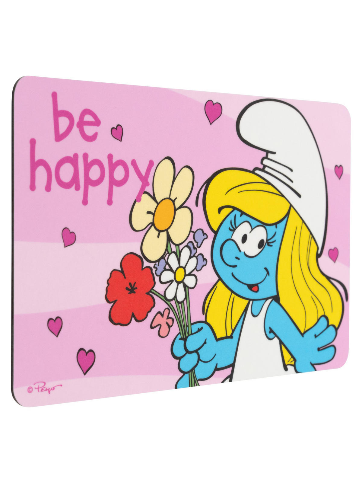 BRETTCHEN Die Schlümpfe Schlumpfine Pink 14,5 x 23,5 cm - Pink, Kunststoff (14.5/23.5cm) - United Labels