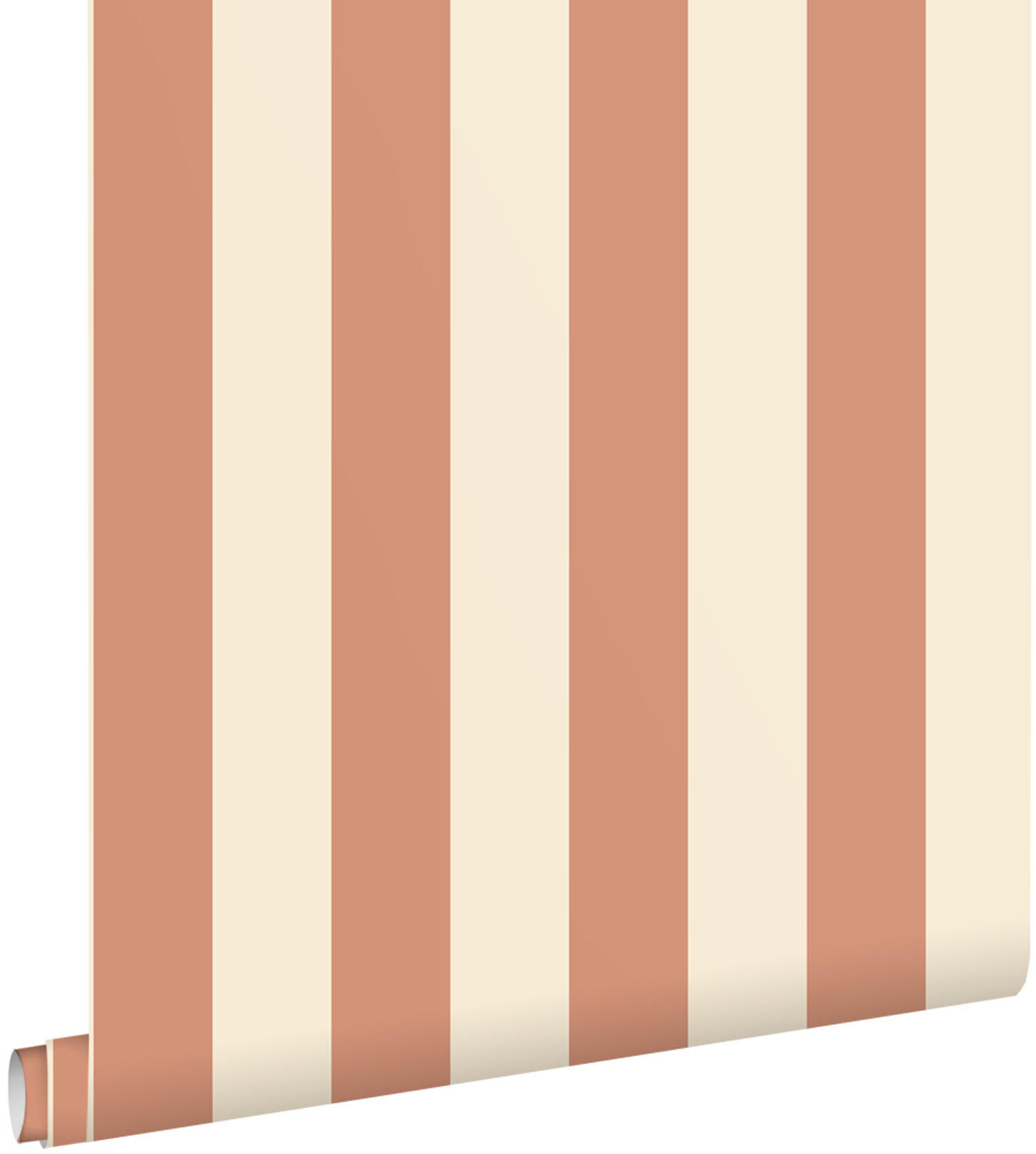 TAPETE Streifenmuster 50 x 900 cm - Pink, Papier (50/900cm) - ESTAhome