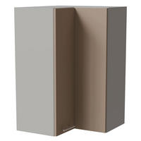 ECKHÄNGESCHRANK Brerra W14/60 Grau / RAL 1019 graubeige Matt 60 / 60 / 96cm - Graubraun/Grau, Holz/Holzwerkstoff (60/96/60cm) - Feldmann-Wohnen