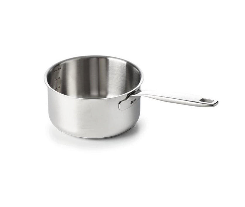 STIELKASSEROLLE Saucenpfanne Maestro RVS ø 18 cm / 2,3 Liter - geeignet für alle Wärmequellen - Silberfarben, Metall (1/20/12cm)