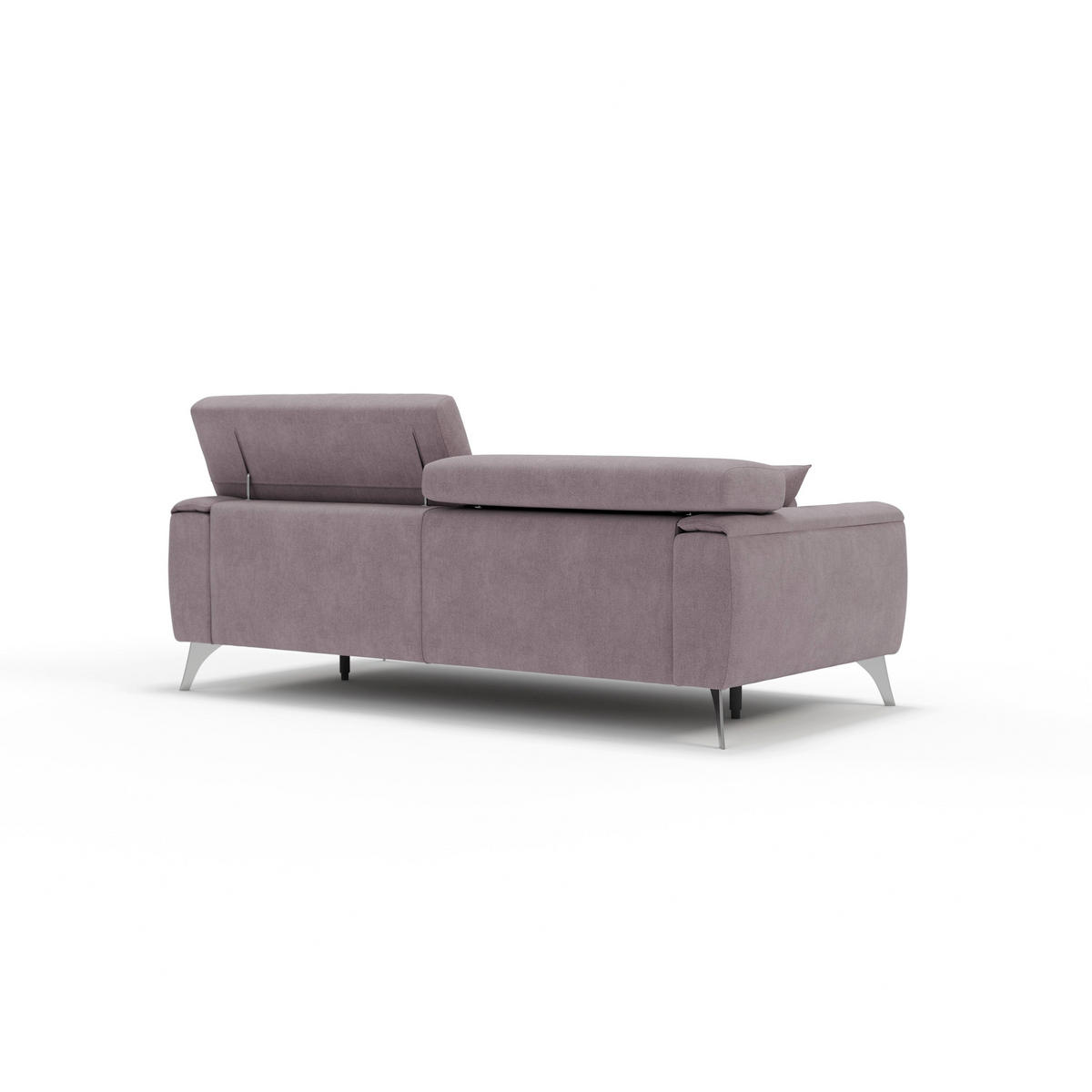 LINEARSOFA Caravaggio - Rosa, Textil (199/73/102cm) - Divani.store