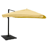 AMPELSCHIRM Cremeweiß 300/400 cm - Weiß, Textil (400/300cm) - MCW