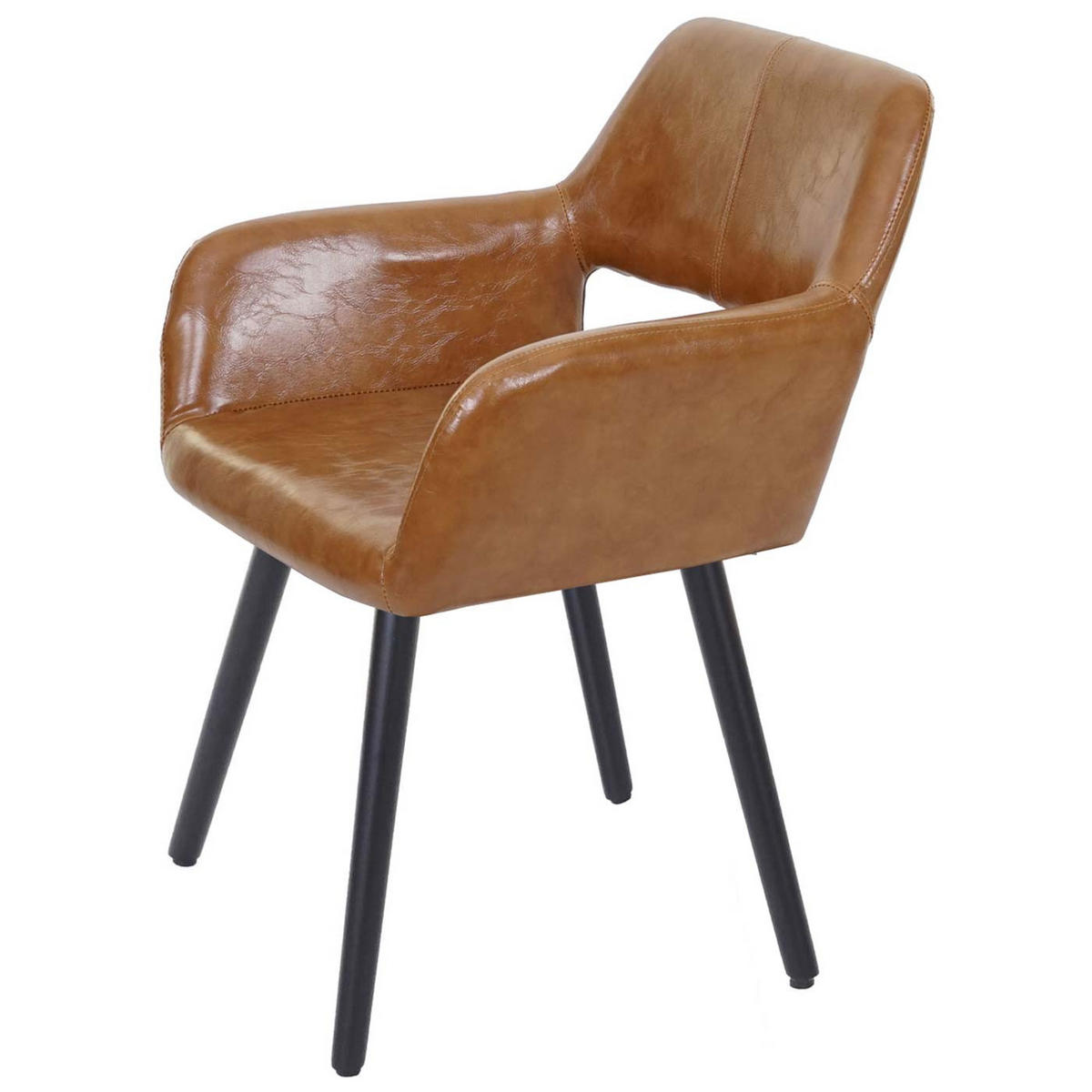 ESSZIMMERSTUHL Braun - Braun, Textil (56/78/57cm) - MCW