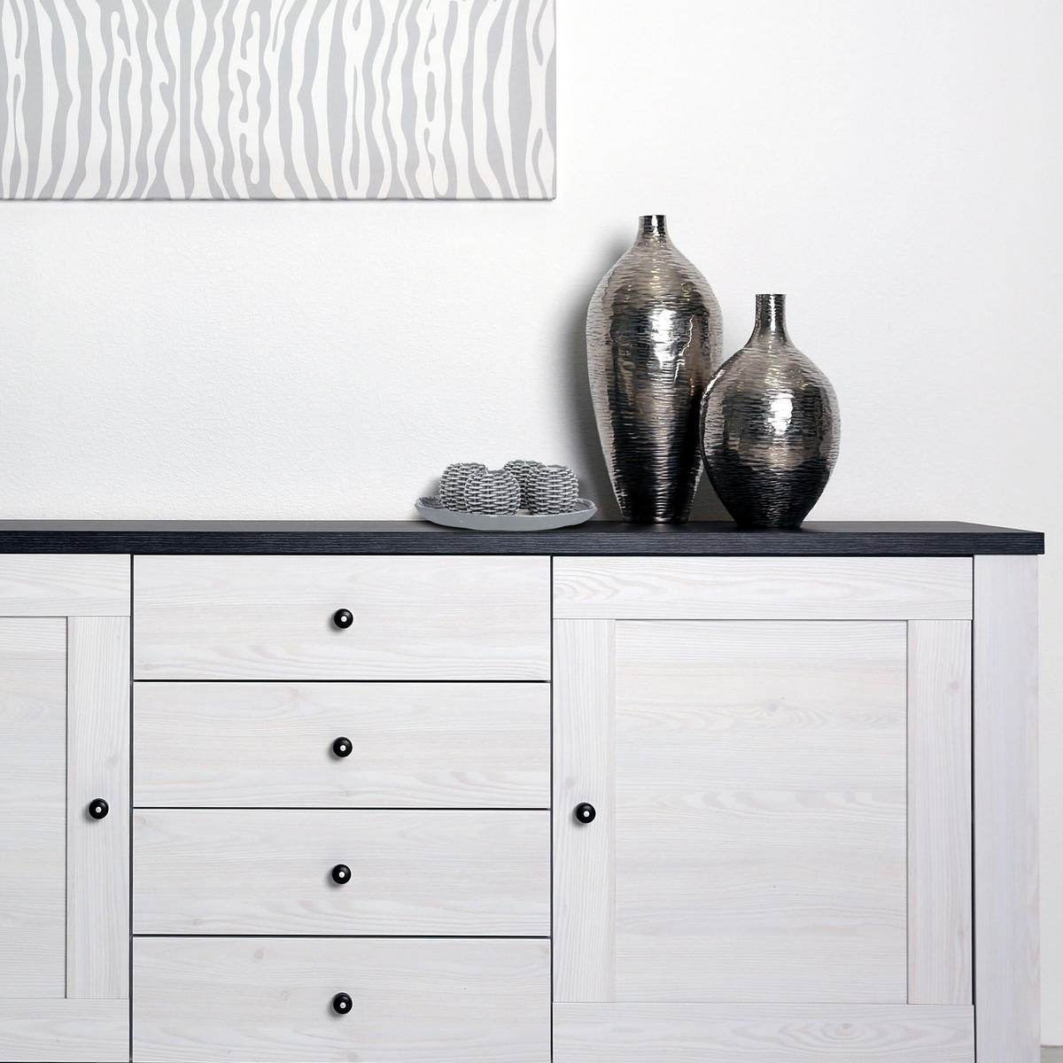 KERZENDEKO - Multicolor, Naturmaterialen/Holzwerkstoff (8cm) - Relaxdays