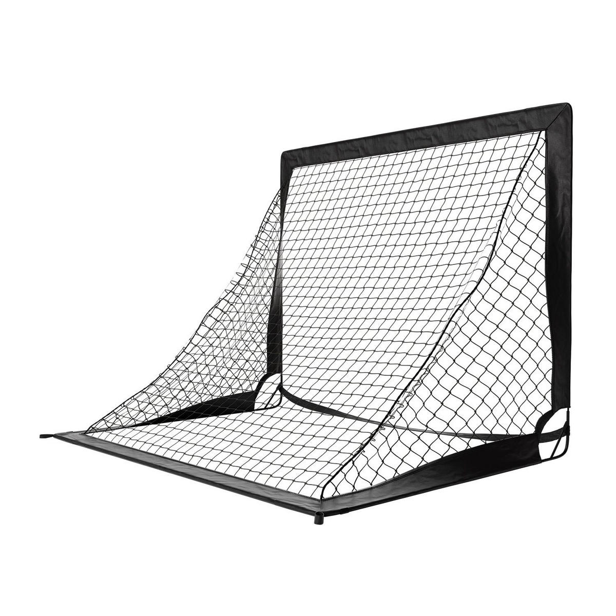 FUSSBALLTOR Goal Master Pop-up inkl Zubehör schwarz (2er-Set) - Schwarz, Kunststoff (120/90cm) - Artsport