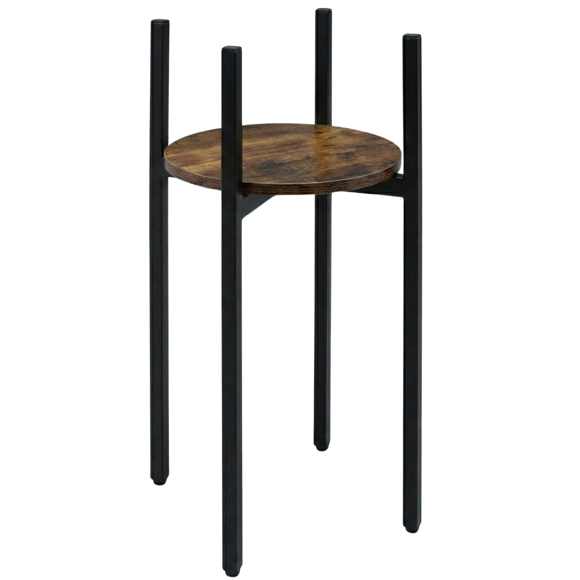 BLUMENSTÄNDER Lum 32/60 cm - Braun, Holzwerkstoff (32/60/32cm) - EDAXO