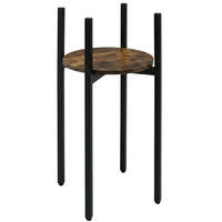 BLUMENSTÄNDER Lum 32/60 cm - Braun, Holzwerkstoff (32/60/32cm) - EDAXO