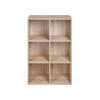 BÜCHERREGAL - Eiche San Remo, Holzwerkstoff (30/30/65.5cm) - Hansiro