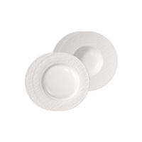 TELLER-SET Manufacture Ice weiß 4er Set - Weiß, Keramik (1/1/1cm) - Villeroy & Boch