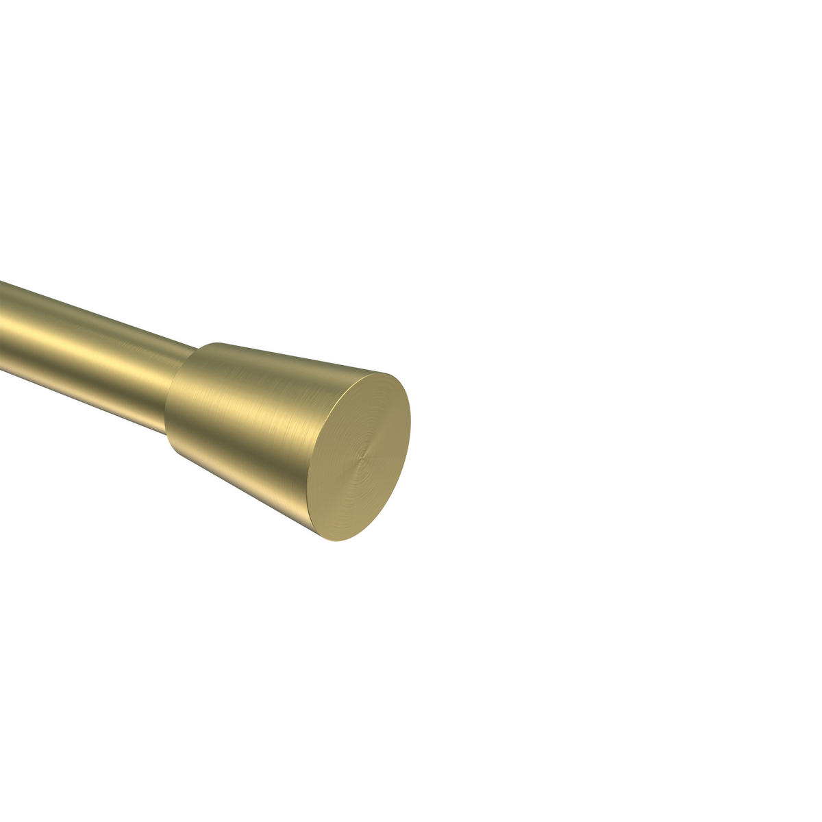 ENDSTÜCKE FÜR GARDINENSTANGEN 20 mm Ø, Sitra Messing-Optik, Packung 2 Stück - Messingfarben, Metall (4.1/3/3cm) - INTERDECO