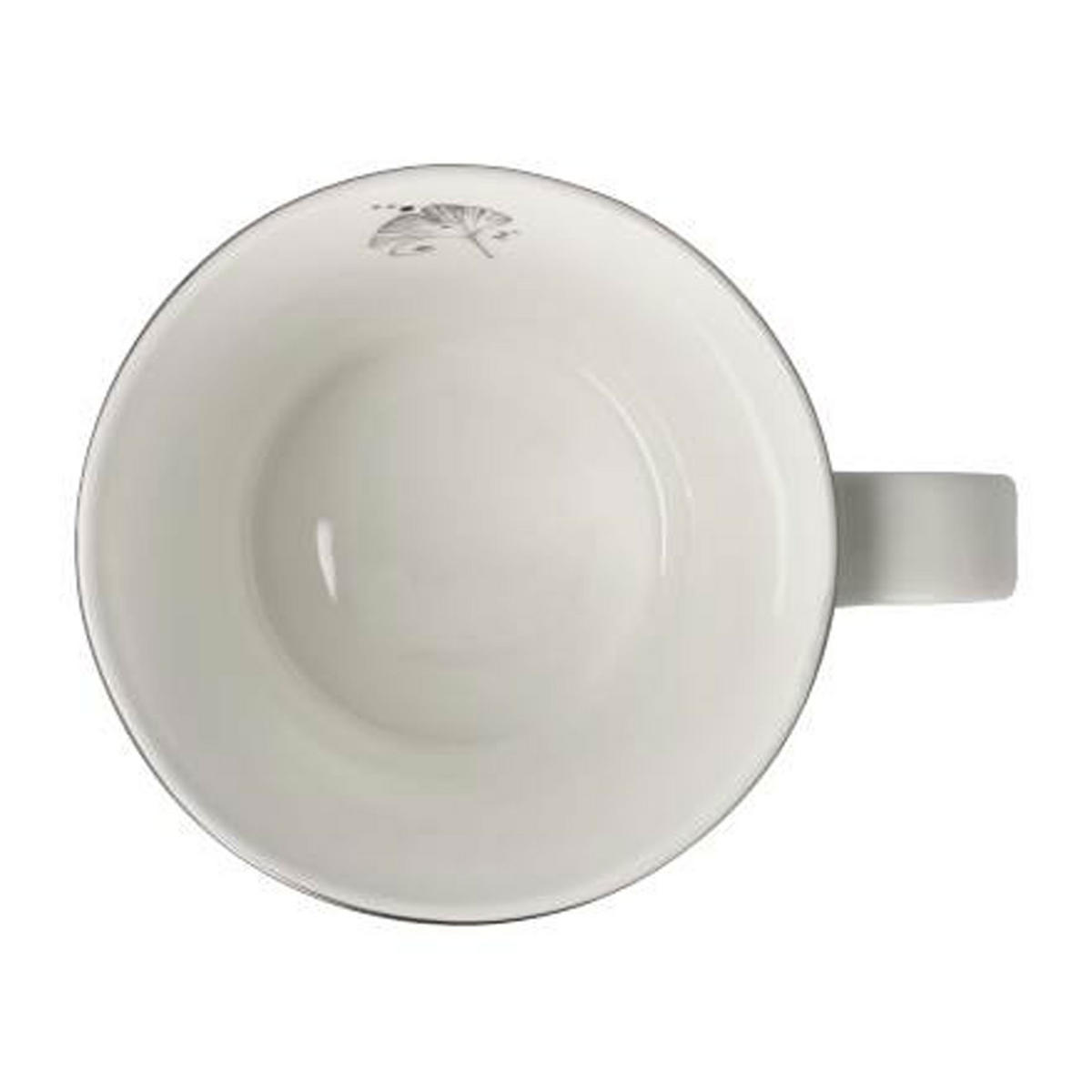 TEETASSE Ginkgo Schwarz, Fine Bone China - Multicolor, Keramik (0.35L) - Goebel