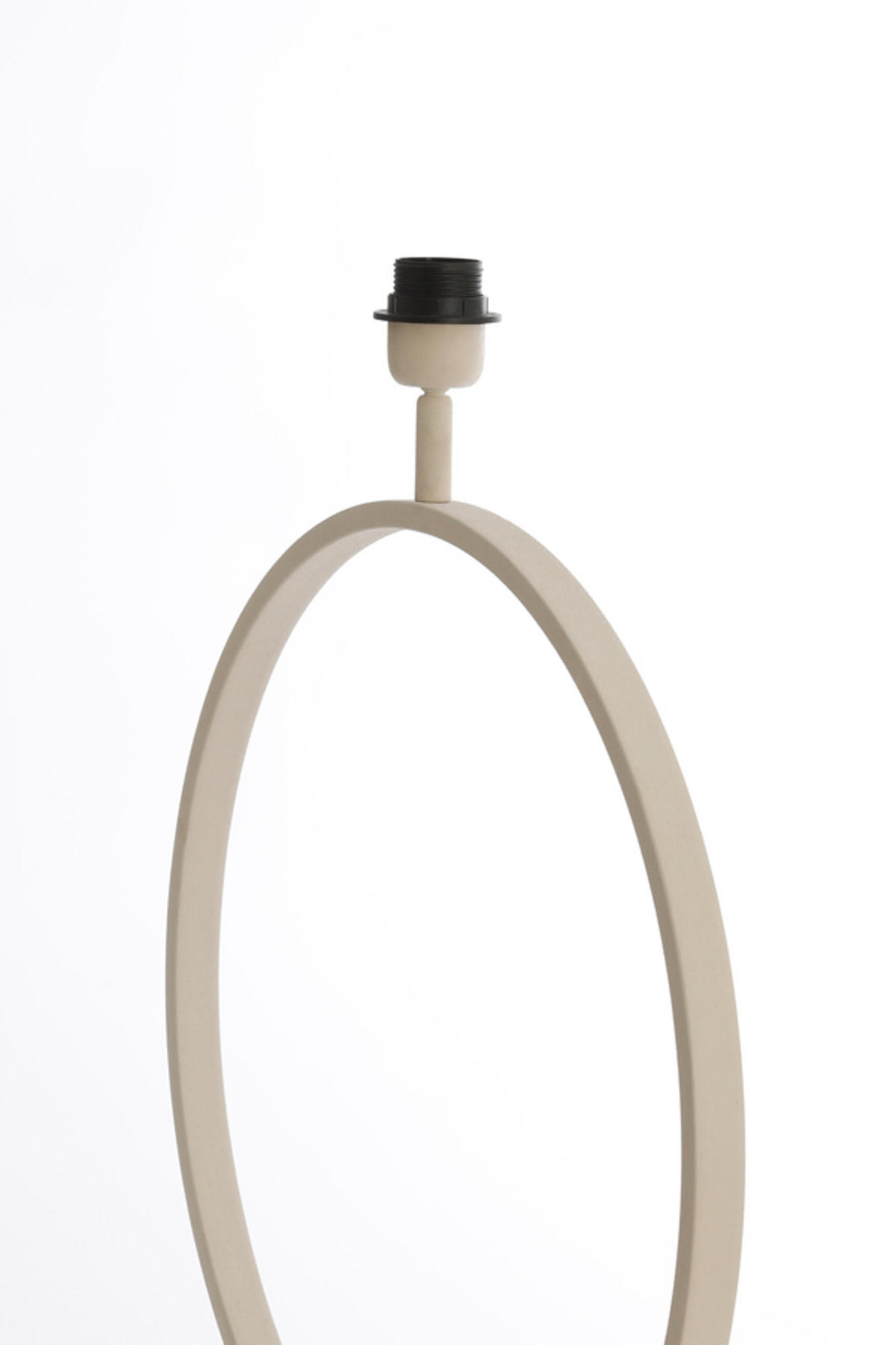 LAMPENFUSS Liva Weiß Ø50/64 cm - Weiß, Metall (50/15/59cm) - Light & Living