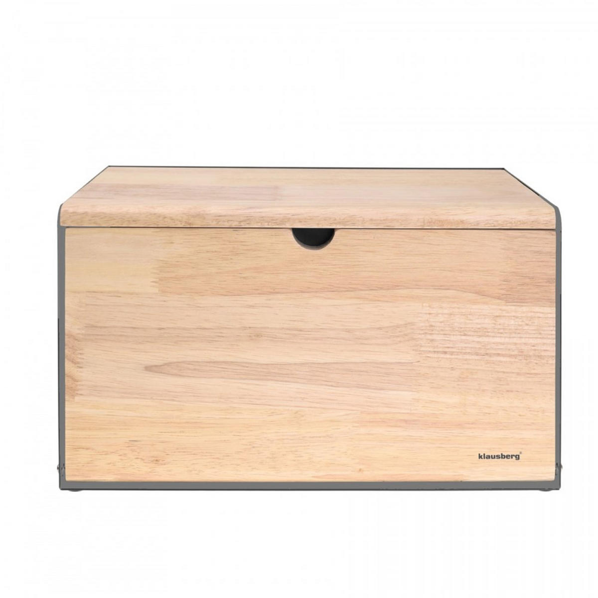 BROTKASTEN Braun 35.5/21.5/19.5 cm KB7395 - Braun, Holz (21.5/19.5/35.5cm) - Klausberg 